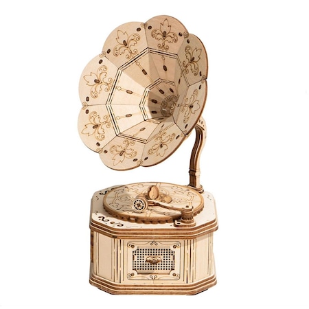 Bullicio Classic 3D Wood Gramophone Puzzles BU3292597
